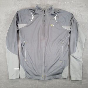 Mountain Hardwear Jacket Womens Windstopper Soft‎ Shell Gray Size L